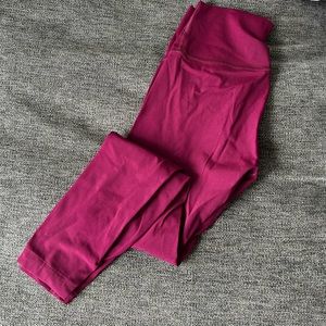 Lululemon wunder under leggings